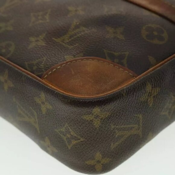 LOUIS VUITTON Monogram Compiegne 28 Clutch Bag M51845 LV Auth tp463 - Picture 9 of 16